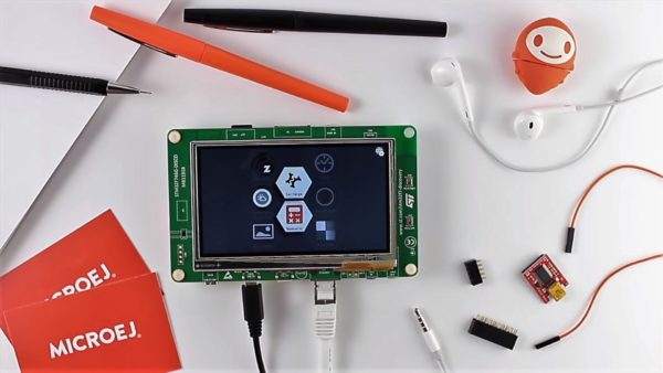 Application Store Demo on STM32F746G-DISCO Powered by MicroEJ