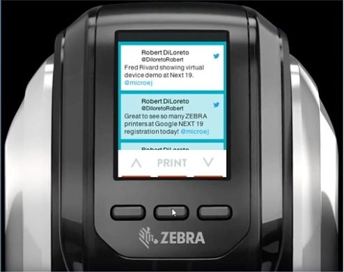 Zebra Technologies Printers at Google Next 2019