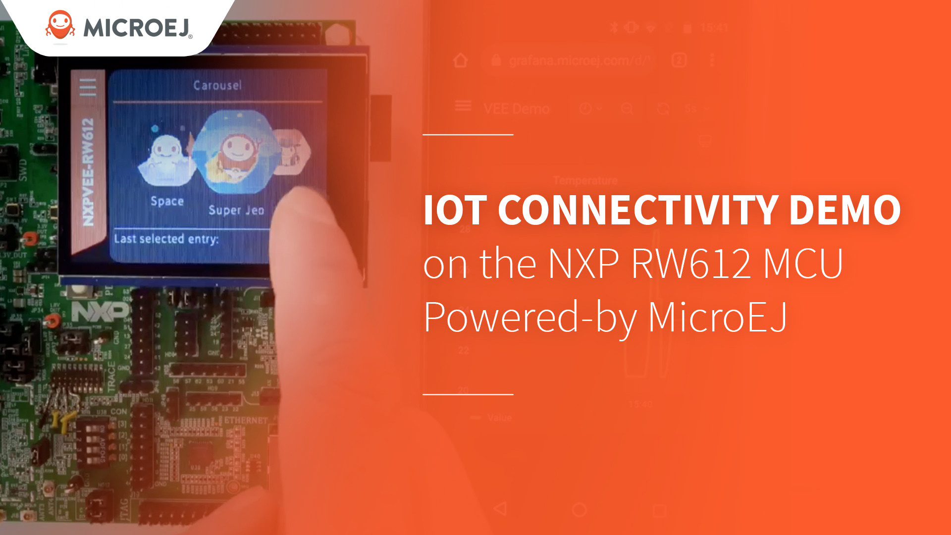 Demo IoT Connectivity NXP RW612