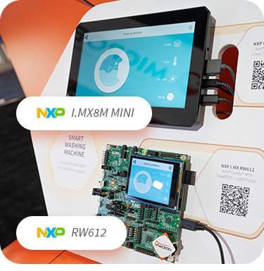 NXP i.MX8 Mini and NXP RW612