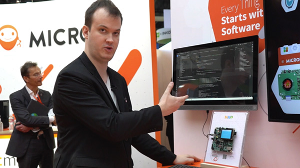 NXP RW612 Tri-Radio Wireless MCU Live Demo at CES 2024