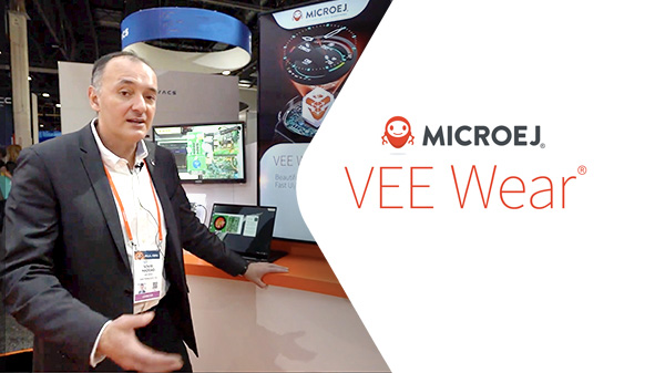 VEE Wear Smartwatch OS – Live Demo by Semir Haddad at CES 2024